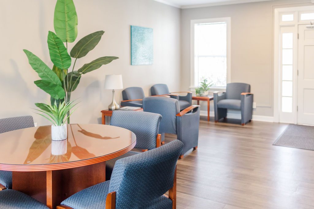 Flowertown dentistry waiting room